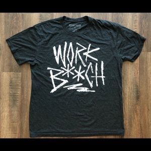 Britney Spears Work B*tch T Shirt XL tour licensed